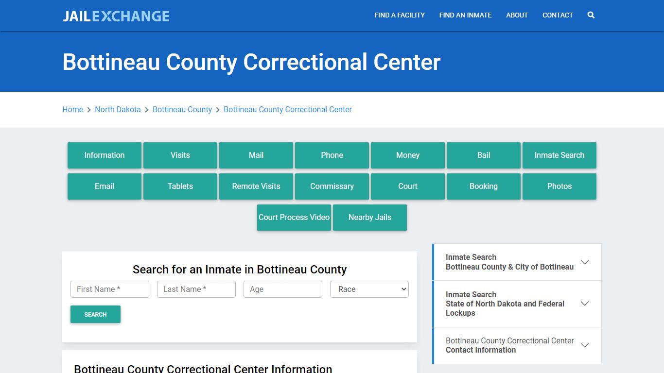 Bottineau County Correctional Center - Jail Exchange